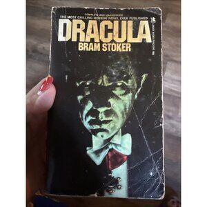 BRAM STOKER 1ST LANCER EDITION - Dracula 1970 (Paperbacks From Hell) Rare